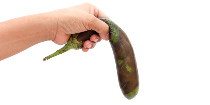 축 늘어진 야채는 유해한 식품의 효능을 상징합니다.